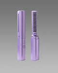 Cordless Rechargeable Mini Adjustable Hair Straightener Hot Comb